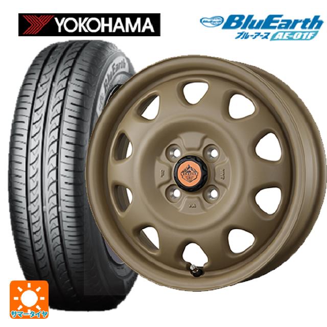 ダイハツ タフト(LA900/LA910)用 165/70R14 81S ヨコハマ ブルーアース AE01F トピー ランドフット SWZ CAFE LATTE 新品サマータイヤホイール 4本セット 58,320円