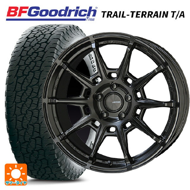 245/65R17 111T XL BFグッドリッチ トレイルテレーン T/A ホワイトレター 正規品 共豊 ガレルナ レフィーノ made by エンケイ MB 17-7J 国産車用 サマータイヤホイール4本セット