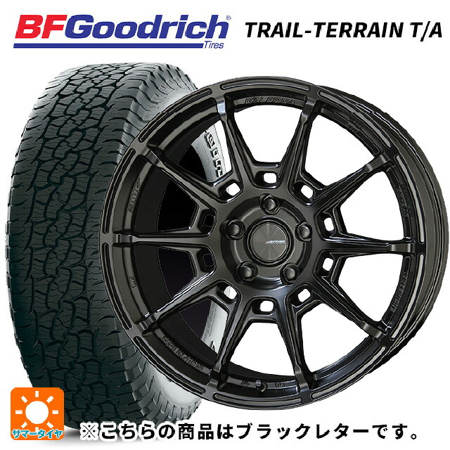 ミツビシ デリカD5(3DA系)用 225/60R18 100H BFグッドリッチ トレイルテレーン T/A ブラックレター 正規品 共豊 ガレルナ レフィーノ made by エンケイ # MB 新品サマータイヤホイール 4本セット|タイヤホイール専門店コニシタイヤ
