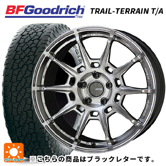 ミツビシ デリカD5(3DA系)用 225/60R18 100H BFグッドリッチ トレイルテレーン T/A ブラックレター 正規品 共豊 ガレルナ レフィーノ made by エンケイ # HS 新品サマータイヤホイール 4本セット｜タイヤホイール専門店コニシタイヤ