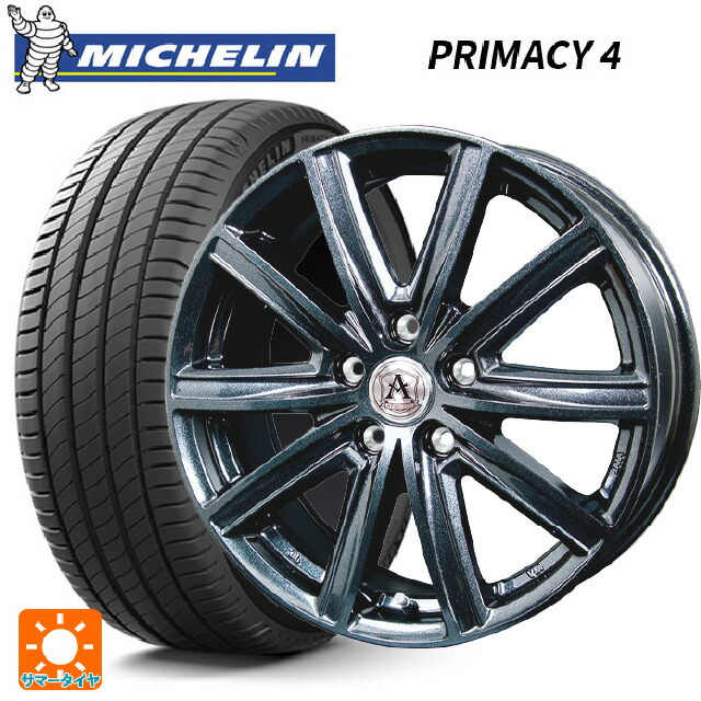 225/65R17 102H ミシュラン 正規品 プライマシー4 SUV テクノピア アフロディーテ MZ ディープメタル 17-7J 国産車用 サマータイヤホイール4本セット|タイヤホイール専門店コニシタイヤ