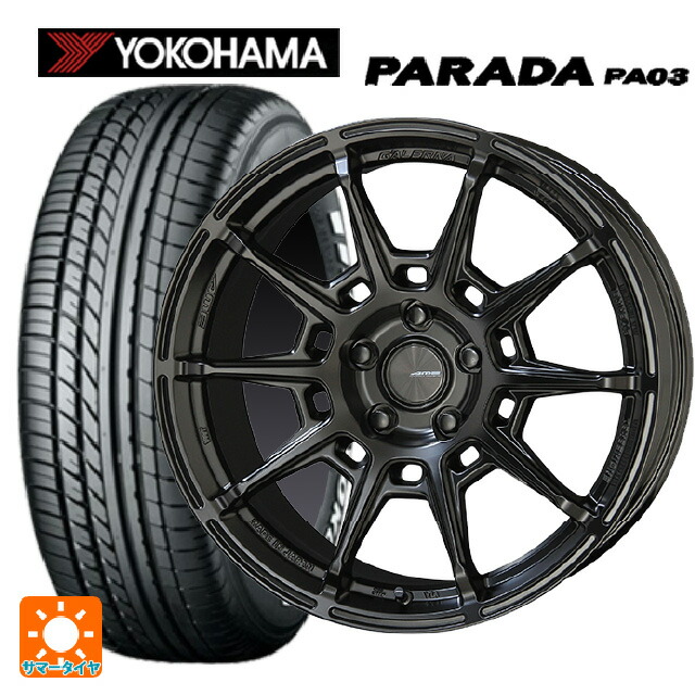 トヨタ ハイエース(200系)用 215/60R17 109/107S ヨコハマ パラダ PA03 ホワイトレター 共豊 ガレルナ レフィーノ made by エンケイ MB 新品サマータイヤホイール 4本セット