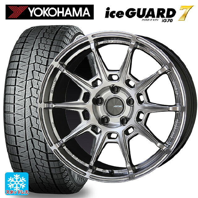 165/50R15 73Q ヨコハマ アイスガード7(IG70) 共豊 ガレルナ レフィーノ made by エンケイ HS 15-4.5J 国産車用 スタッドレスタイヤホイール4本セット