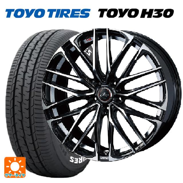 トヨタ ヤリスクロス(10系)用 215/65R16 109/107R トーヨー H30 ホワイトレター ウェッズ レオニス SK PBMC 新品サマータイヤホイール 4本セット