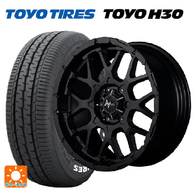 215/65R16 109/107R トーヨー H30 ホワイトレター エムアイディー ナイトロパワー M28バレット セミグロスブラック 16-6.5J 国産車用 サマータイヤホイール4本セット｜タイヤホイール専門店コニシタイヤ