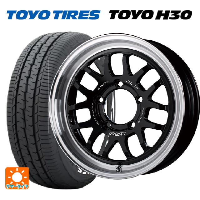 215/65R16 109/107R トーヨー H30 ホワイトレター レイズ A LAP(エーラップ) 07X BD 16-6J 国産車用 サマータイヤホイール4本セット