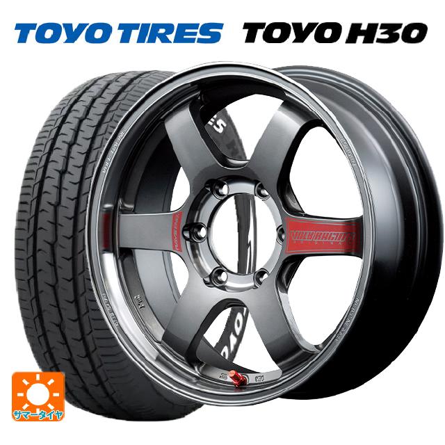 トヨタ ハイエース(200系)用 225/50R18 107/105R トーヨー H30 ホワイトレター レイズ VOLK RACING TE37SB SL PG 新品サマータイヤホイール 4本セット