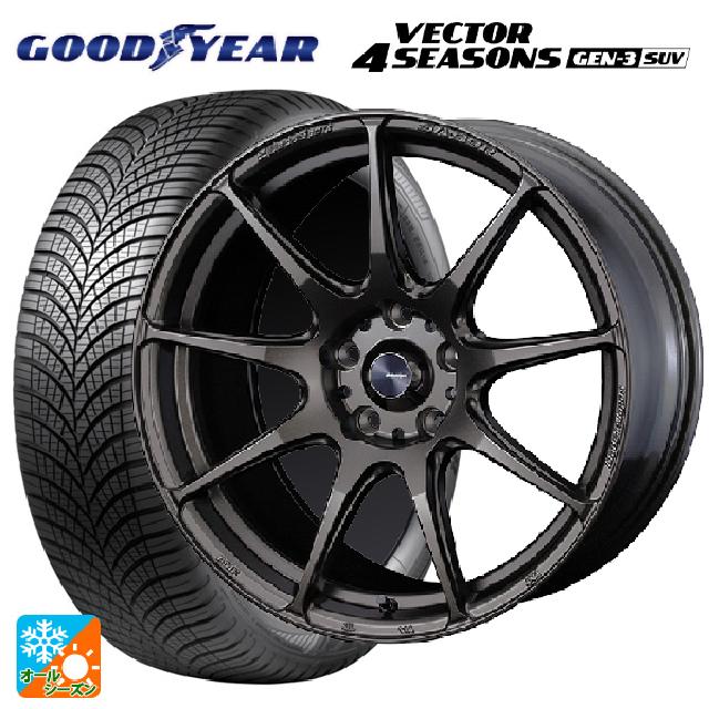 マツダ CX-5(KF系)用 225/65R17 106V XL グッドイヤー ベクター4シーズンズ ジェン3 SUV ウェッズ ウェッズスポーツ SA99R EJ-BRONZE 新品オールシーズンタイヤホイール 4本セット｜タイヤホイール専門店コニシタイヤ