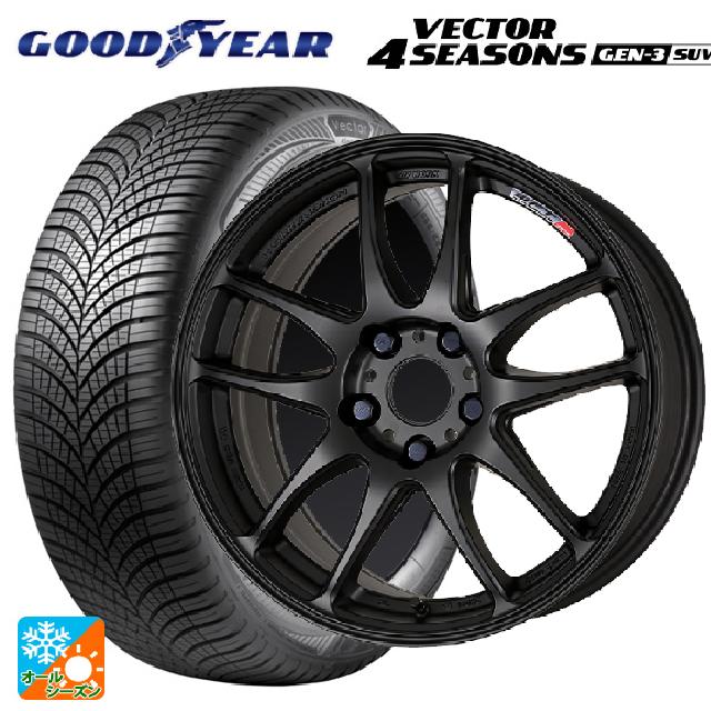 235/65R18 110V XL グッドイヤー ベクター4シーズンズ ジェン3 SUV ワーク エモーション CR極 MBL 18-8.5J 国産車用 オールシーズンタイヤホイール4本セット