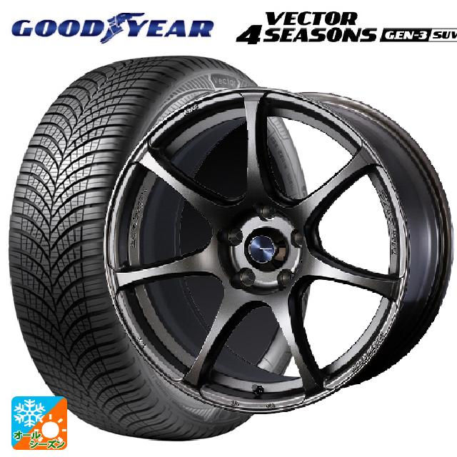 マツダ CX-5(KF系)用 225/65R17 106V XL グッドイヤー ベクター4シーズンズ ジェン3 SUV ウェッズ ウェッズスポーツ SA75R EJ-BRONZE 新品オールシーズンタイヤホイール 4本セット｜タイヤホイール専門店コニシタイヤ