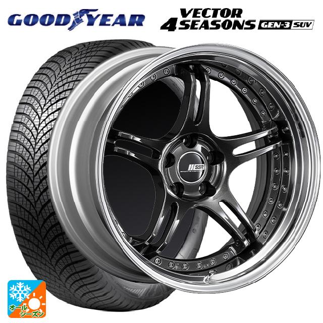 235/50R18 101W XL グッドイヤー ベクター4シーズンズ ジェン3 SUV タナベ SSR プロフェッサー SPX プリズムダークガンメタ 18-8J 国産車用 オールシーズンタイヤホイール4本セット