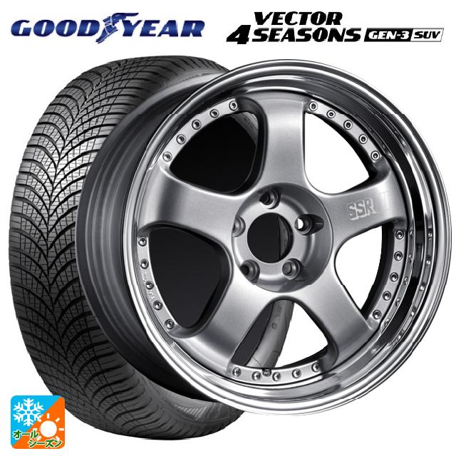 235/50R18 101W XL グッドイヤー ベクター4シーズンズ ジェン3 SUV タナベ SSR プロフェッサー SP1 シルバー 18-8.5J 国産車用 オールシーズンタイヤホイール4本セット