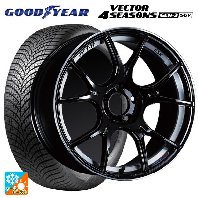235/50R18 101W XL グッドイヤー ベクター4シーズンズ ジェン3 SUV タナベ SSR GT X02 グロスブラック 18-8.5J 国産車用 オールシーズンタイヤホイール4本セット