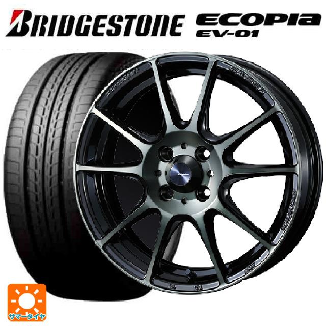 トヨタ ルーミー(M900系)用 175/55R15 77V ブリヂストン エコピア EV-01 正規品 ウェッズ ウェッズスポーツ SA25R WBC 新品サマータイヤホイール 4本セット
