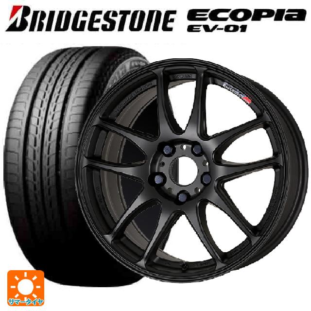 215/50R17 91V ブリヂストン エコピア EV-01 正規品 ワーク エモーション CR極 MBL 17-7J 国産車用 サマータイヤホイール4本セット