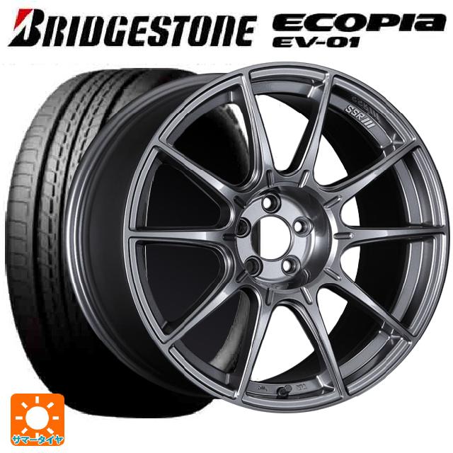 スバル レヴォーグ(VN系)用 215/50R17 91V ブリヂストン エコピア EV-01 正規品 タナベ SSR GT X01 ダークシルバー 新品サマータイヤホイール 4本セット|タイヤホイール専門店コニシタイヤ