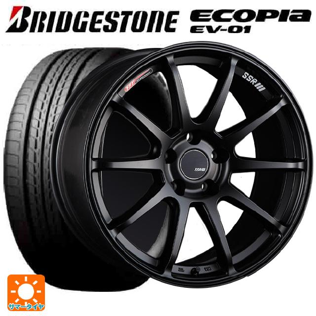 215/50R17 91V ブリヂストン エコピア EV-01 正規品 タナベ SSR GT V02 フラットブラック 17-7J 国産車用 サマータイヤホイール4本セット|タイヤホイール専門店コニシタイヤ