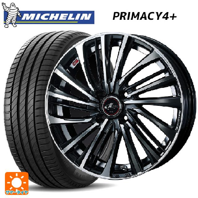 195/50R16 88V XL ミシュラン プライマシー4＋ 正規品 ウェッズ レオニス FS PBMC 16-6J 国産車用 サマータイヤホイール4本セット 100,843円