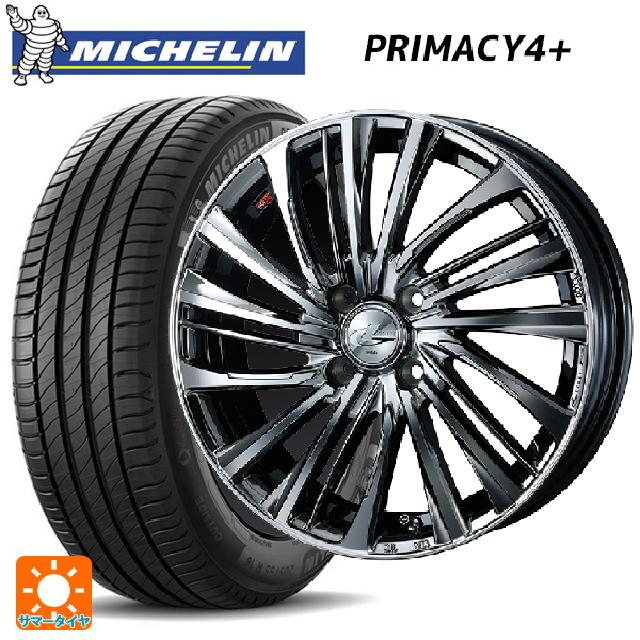 195/50R16 88V XL ミシュラン プライマシー4＋ 正規品 ウェッズ レオニス FS BMCMC 16-6J 国産車用 サマータイヤホイール4本セット