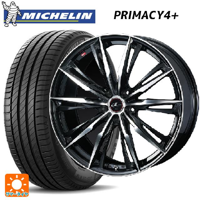 スズキ スイフトスポーツ(ZC33S)用 195/50R16 88V XL ミシュラン プライマシー4＋ 正規品 ウェッズ レオニス GX PBMC 新品サマータイヤホイール 4本セット