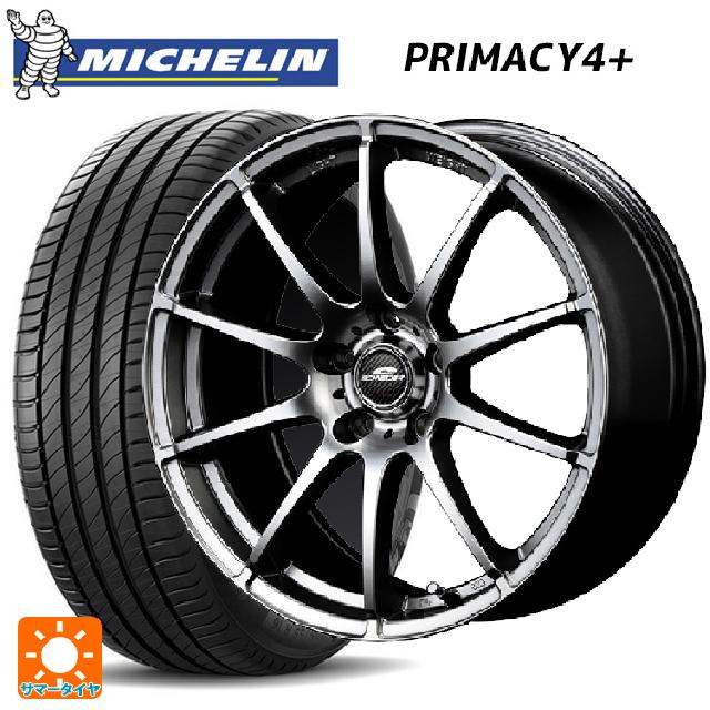 スズキ スイフトスポーツ(ZC33S)用 195/50R16 88V XL ミシュラン プライマシー4＋ 正規品 エムアイディー MIDホイール スタッグ # メタリックグレー 新品サマータイヤホイール 4本セット｜タイヤホイール専門店コニシタイヤ