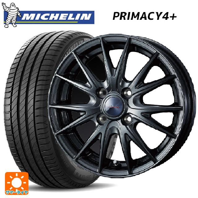 195/50R16 88V XL ミシュラン プライマシー4＋ 正規品 ウェッズ ヴェルバ スポルト2 # ディープメタル2 16-6J 国産車用 サマータイヤホイール4本セット