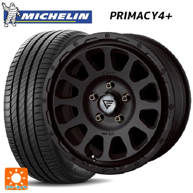 スズキ スイフトスポーツ(ZC33S)用 195/50R16 88V XL ミシュラン プライマシー4＋ 正規品 エクシズルライン デルタフォース オーバル マットブラック 新品サマータイヤホイール 4本セット｜タイヤホイール専門店コニシタイヤ