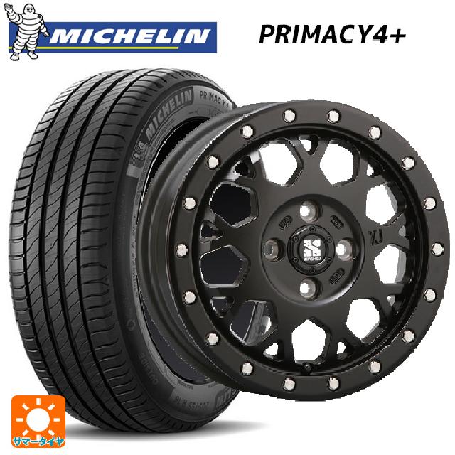 195/50R16 88V XL ミシュラン プライマシー4＋ 正規品 エムエルジェイ エクストリームJ XJ04 Satin Black 16-6.5J 国産車用 サマータイヤホイール4本セット｜タイヤホイール専門店コニシタイヤ