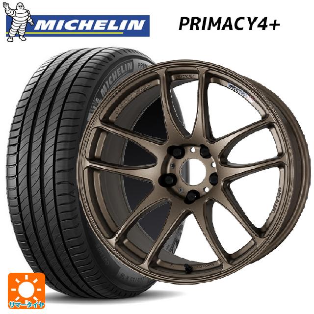 225/50R16 92W ミシュラン プライマシー4＋ 正規品 ワーク エモーション CR極 AHG 16-6.5J 国産車用 サマータイヤホイール4本セット