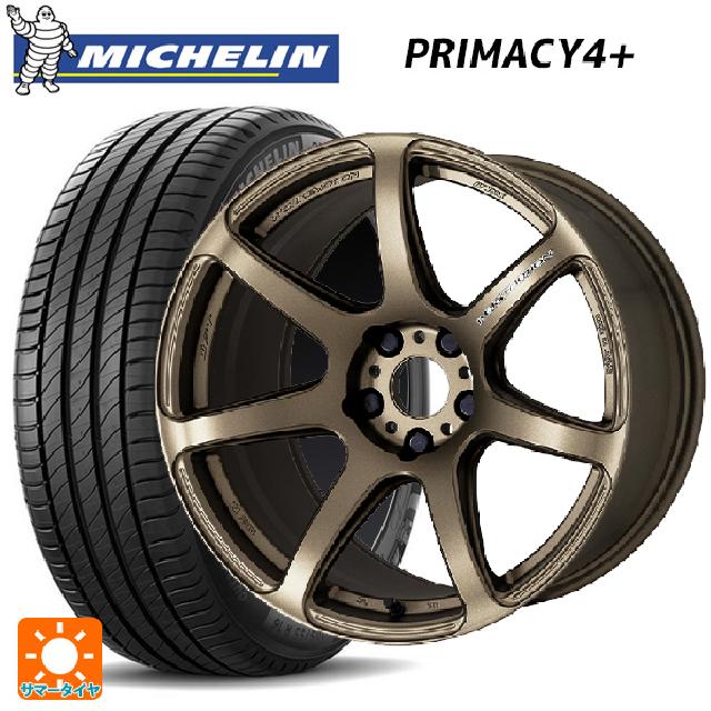 195/50R16 88V XL ミシュラン プライマシー4＋ 正規品 ワーク エモーション T7R AHG 16-6.5J 国産車用 サマータイヤホイール4本セット