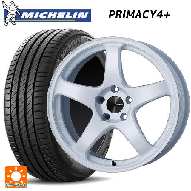 195/50R16 88V XL ミシュラン プライマシー4＋ 正規品 エンケイ パフォーマンスライン PF05 W 16-6.5J 国産車用 サマータイヤホイール4本セット