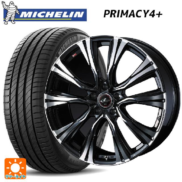 スズキ スイフトスポーツ(ZC33S)用 195/50R16 88V XL ミシュラン プライマシー4＋ 正規品 ウェッズ レオニス VR PBMC 新品サマータイヤホイール 4本セット