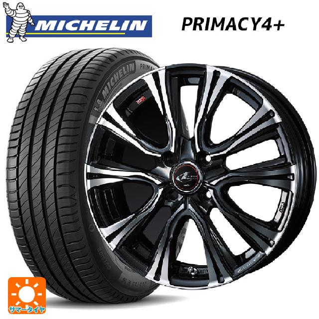 195/50R16 88V XL ミシュラン プライマシー4＋ 正規品 ウェッズ レオニス VR PBMC 16-6J 国産車用 サマータイヤホイール4本セット｜タイヤホイール専門店コニシタイヤ
