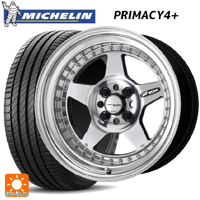 マツダ ロードスター(ND系)用 195/50R16 88V XL ミシュラン プライマシー4＋ 正規品 ワーク マイスター CR01 PP 新品サマータイヤホイール 4本セット