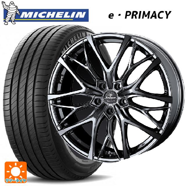 トヨタ ノア(90系)用 215/45R18 89W ミシュラン 正規品 Eプライマシー ウェッズ クレンツェ ウィーバル 100 エボ SBCポリッシュ 新品サマータイヤホイール 4本セット
