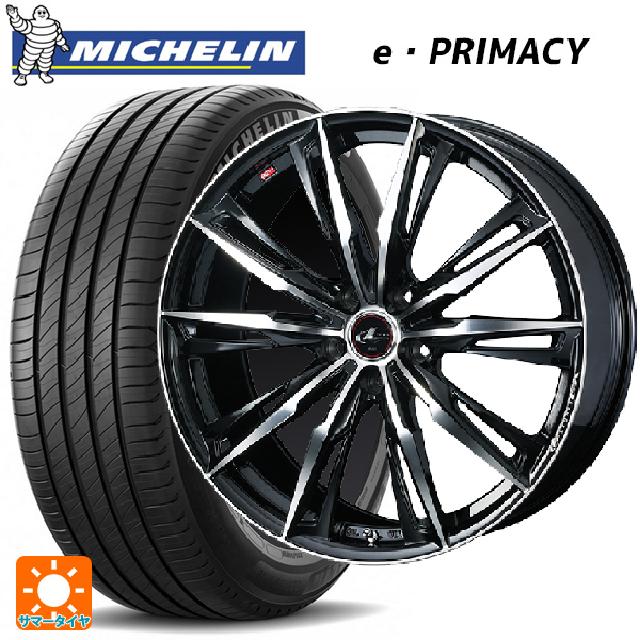 スバル フォレスター(SL系)用 235/50R19 99V ミシュラン Eプライマシー 正規品 ウェッズ レオニス GX PBMC 新品サマータイヤホイール 4本セット