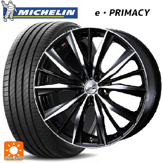トヨタ ヴォクシー(90系)用 215/45R18 89W ミシュラン 正規品 Eプライマシー ウェッズ レオニス VX # BKMC 新品サマータイヤホイール 4本セット｜タイヤホイール専門店コニシタイヤ