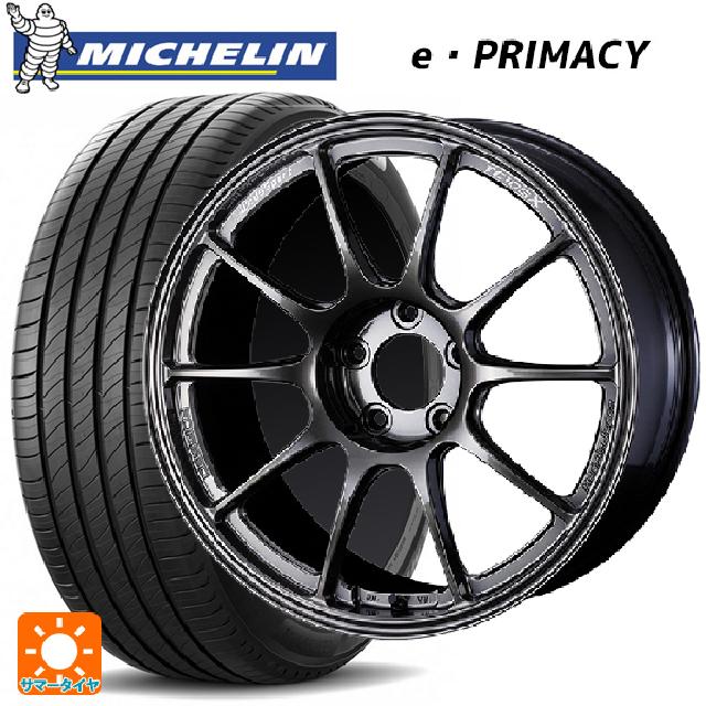235/50R18 101Y XL ミシュラン 正規品 Eプライマシー ウェッズ ウェッズスポーツ TC105X フォージド EJ-TITAN 18-8.5J 国産車用 サマータイヤホイール4本セット