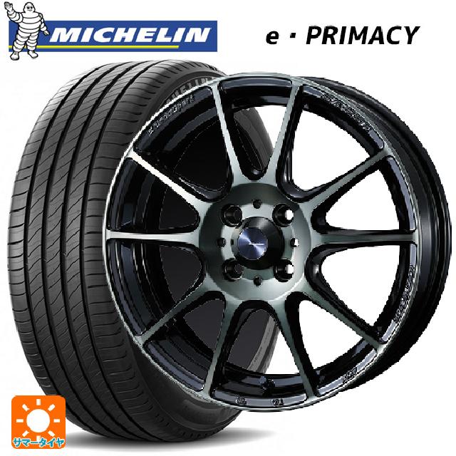 トヨタ ヤリス(10系)用 185/60R15 88H XL ミシュラン 正規品 Eプライマシー ウェッズ ウェッズスポーツ SA25R WBC 新品サマータイヤホイール 4本セット