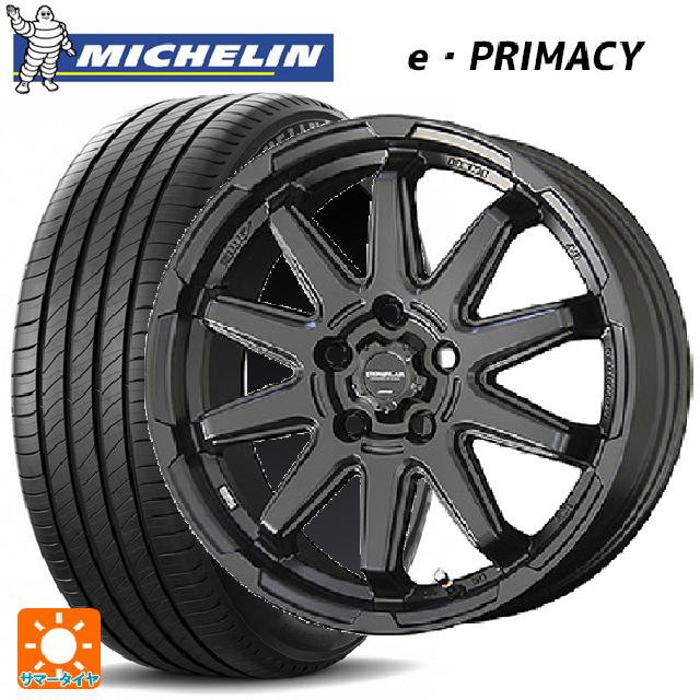ニッサン セレナ(C28)用 215/55R17 94V ミシュラン 正規品 Eプライマシー 共豊 サーキュラー C10S マットブラック 新品サマータイヤホイール 4本セット