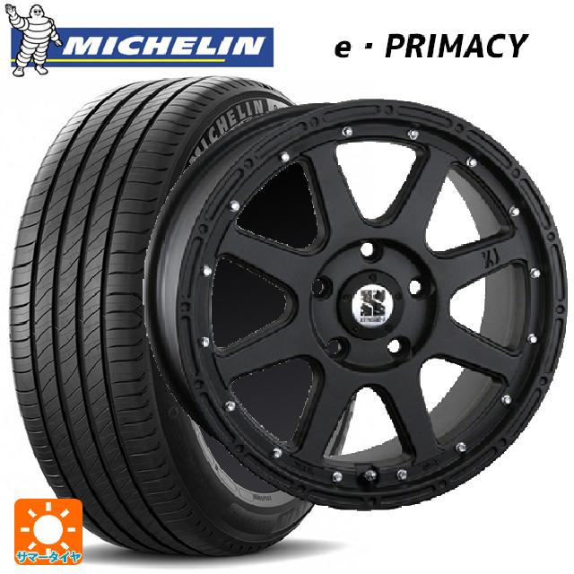 215/50R17 95W XL ミシュラン 正規品 Eプライマシー エムエルジェイ エクストリームJ Flat Black 17-7.5J 国産車用 サマータイヤホイール4本セット｜タイヤホイール専門店コニシタイヤ