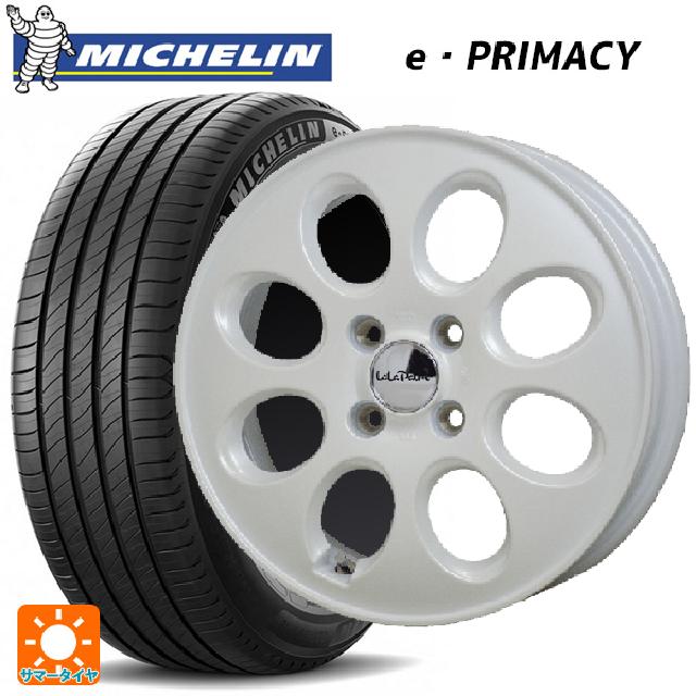 155/65R14 79H XL ミシュラン Eプライマシー 正規品 ホットスタッフ ララパーム オーバル PW 14-4.5J 国産車用 サマータイヤホイール4本セット