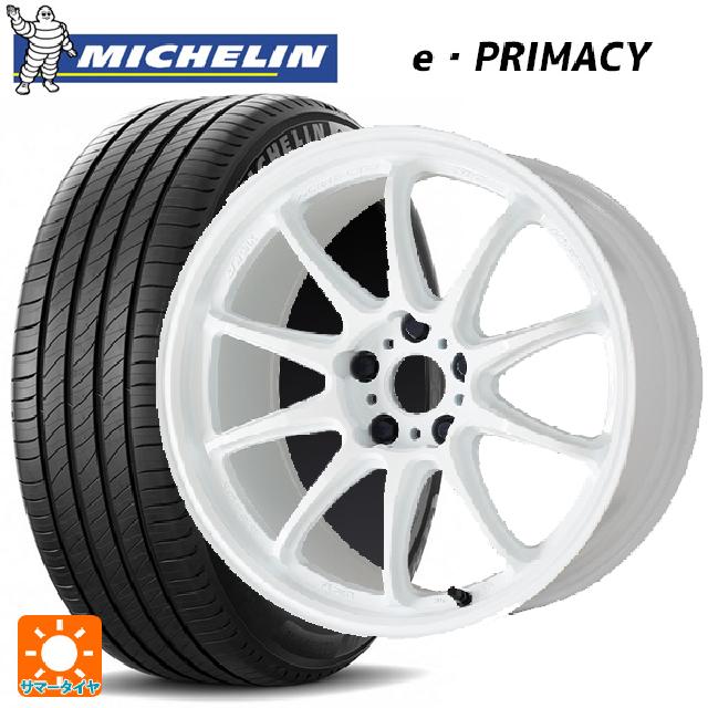215/55R17 94V ミシュラン 正規品 Eプライマシー ワーク エモーション ZR10 AZW 17-7J 国産車用 サマータイヤホイール4本セット