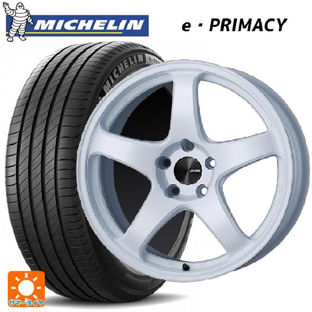 235/60R18 103W MO(メルセデスベンツ承認) ミシュラン 正規品 Eプライマシー エンケイ パフォーマンスライン PF05 W 18-8J 国産車用 サマータイヤホイール4本セット
