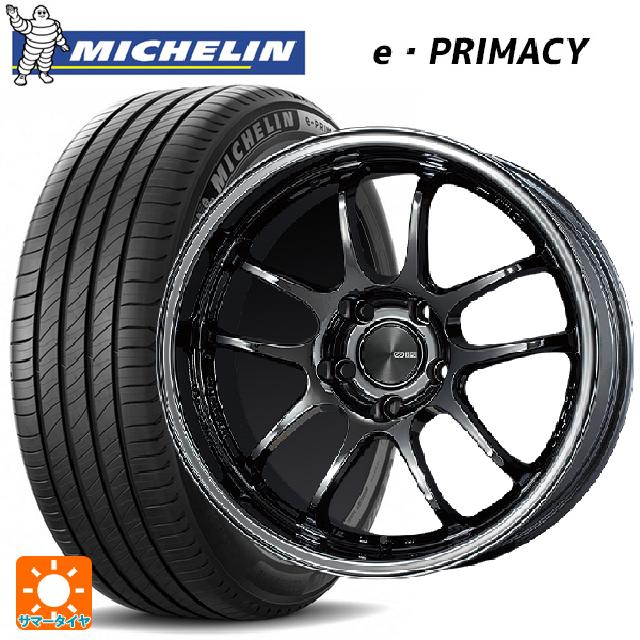 235/50R18 101Y XL ミシュラン 正規品 Eプライマシー エンケイ パフォーマンスライン PF01 EVO SBK 18-9J 国産車用 サマータイヤホイール4本セット