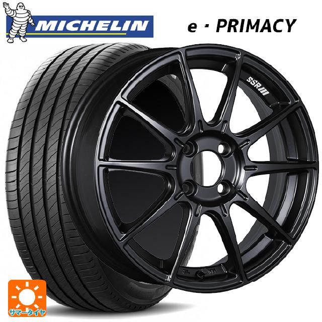 185/60R16 86H ミシュラン Eプライマシー 正規品 タナベ SSR GT X01 フラットブラック 16-6.5J 国産車用 サマータイヤホイール4本セット|タイヤホイール専門店コニシタイヤ