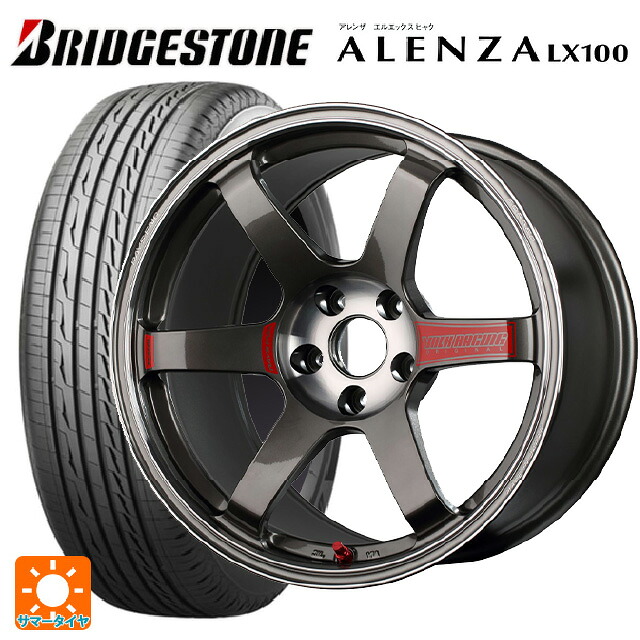 マツダ CX-80(KL5/KL3系)用 235/60R18 103H ブリヂストン アレンザLX100 正規品 # レイズ ボルクレーシング TE37 サーガ SL PG 新品サマータイヤホイール 4本セット