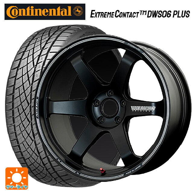 スバル WRX S4(VBH)用 245/35R19 93Y XL コンチネンタル エクストリームコンタクト DWS06プラス 正規品 レイズ ボルクレーシング TE37ウルトラ トラックエディション2 BC 新品サマータイヤホイール 4本セット