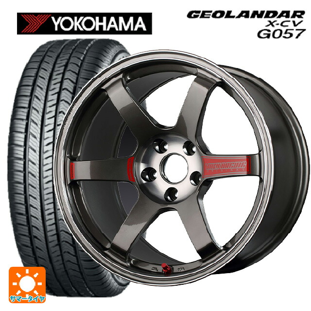 245/45R20 103W XL ヨコハマ ジオランダー X-CV G057 正規品 レイズ ボルクレーシング TE37 サーガ SL PG 20-8.5J 国産車用 サマータイヤホイール4本セット