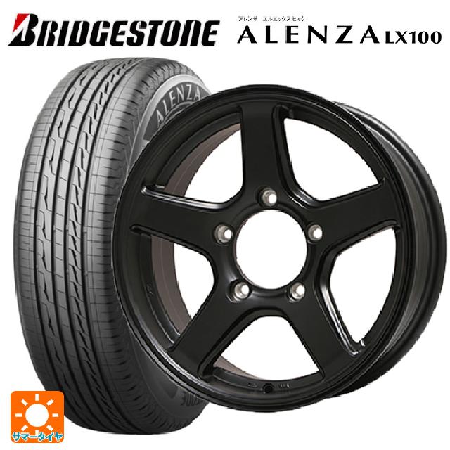 スズキ ジムニーノマド(JC74W)用 195/80R15 96S ブリヂストン アレンザLX100 正規品 # トピー ME-A MB 新品サマータイヤホイール 4本セット